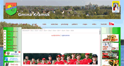 Desktop Screenshot of gminakramsk.pl