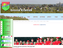 Tablet Screenshot of gminakramsk.pl